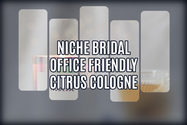 niche bridal office friendly citrus cologne